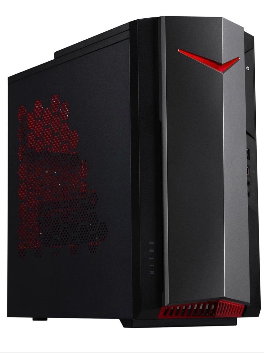 Acer Black and Red Gaming Desktop Tower